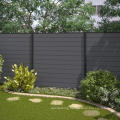 1.8m*1.8m Wood Aluminum WPC Plastic Composite Privacy Garden Fence Panels